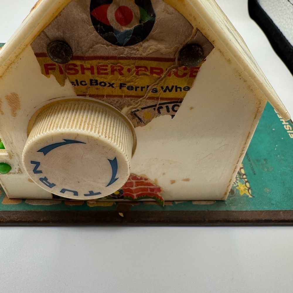 Fisher-Price Colorful Ferris Wheel Playset around 1966 - Picture 2 of 7